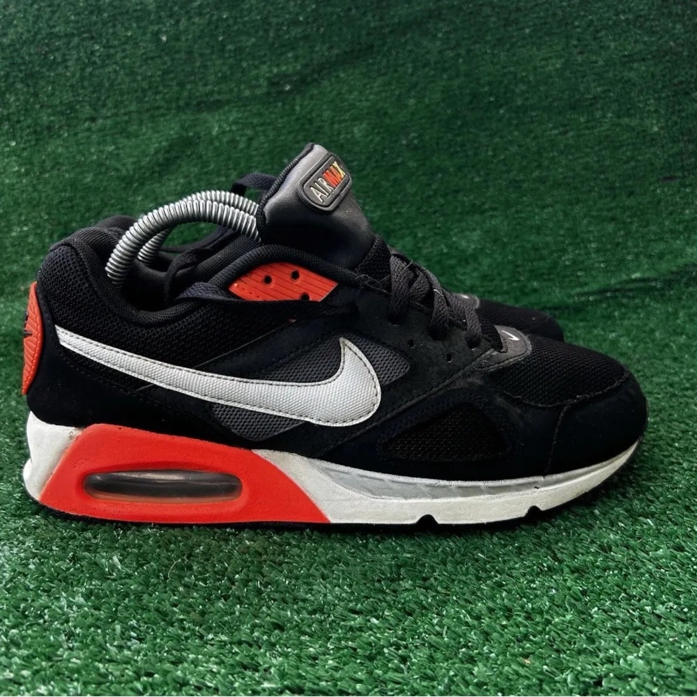 Nike Black and Red Air Max Athletic Shoes